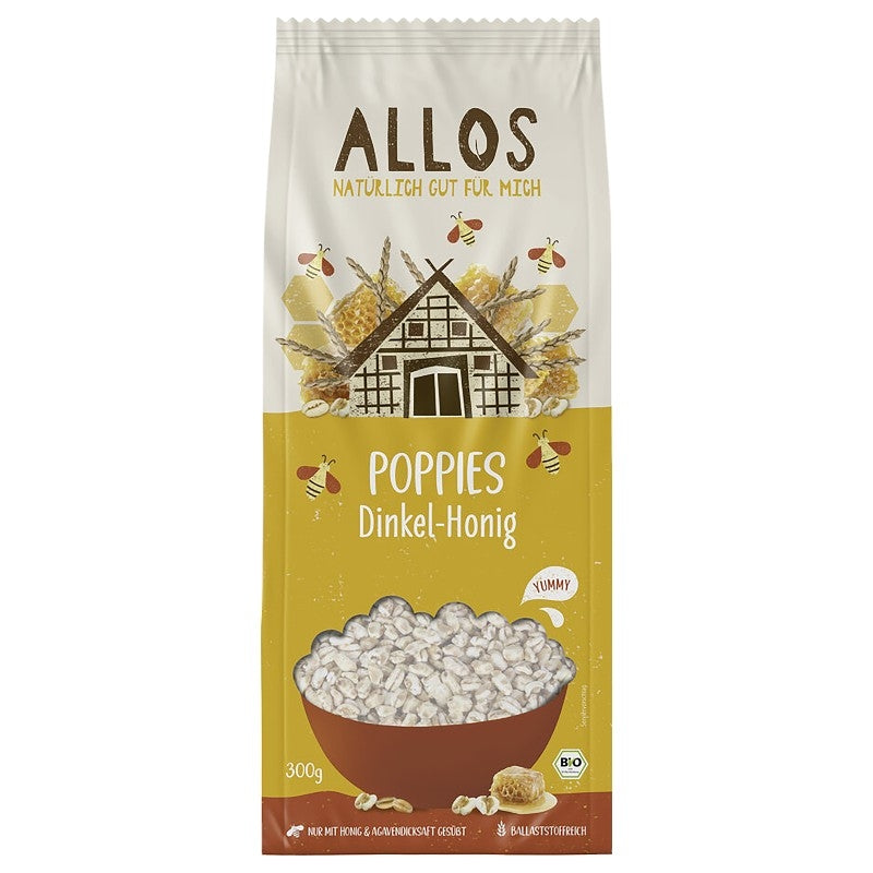 Bio-Puffdinkel & Honig – 300g – Allos