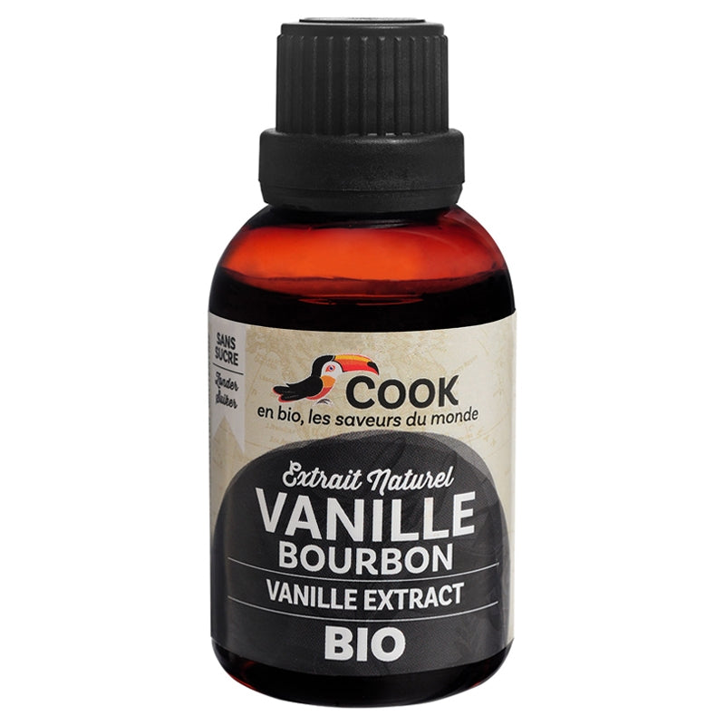 künstliche aromen kaufen Bio-Bourbon-Vanilleextrakt zum Kochen, 40 ml (ohne künstliche Aromen)