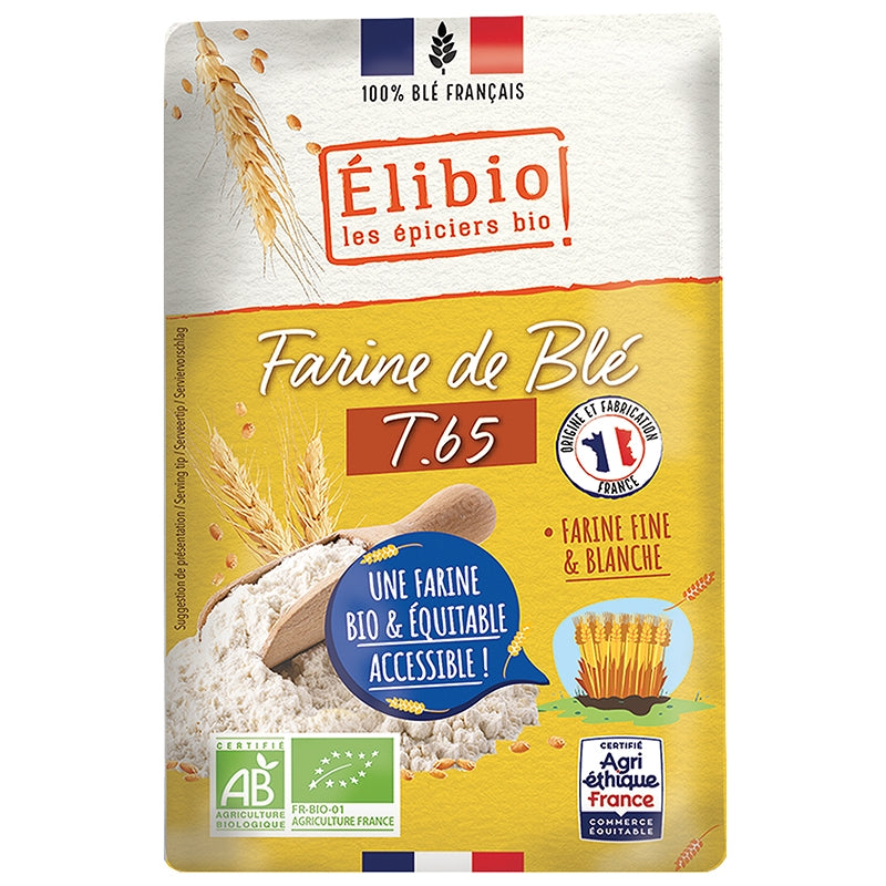 Bio-Weizenmehl T65 – 1 kg – Elibio