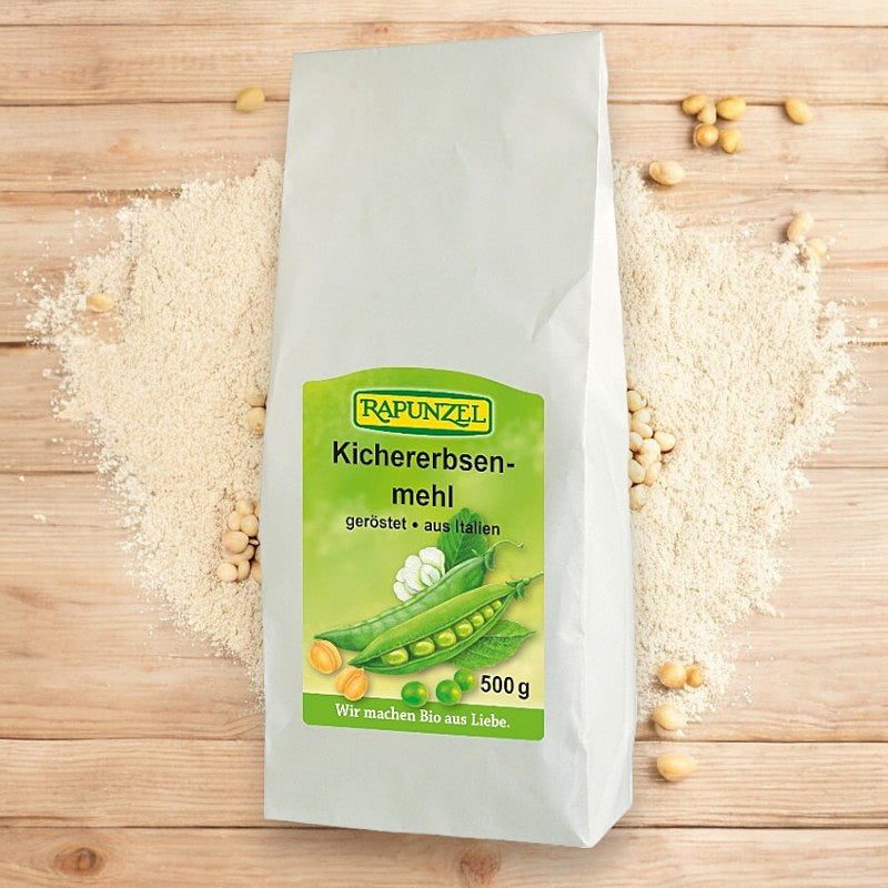 Farine de pois chiches grillés BIO - 500g - Rapunzel