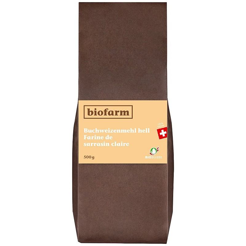 Farine de sarrasin claire suisse BIO - 500g - Biofarm