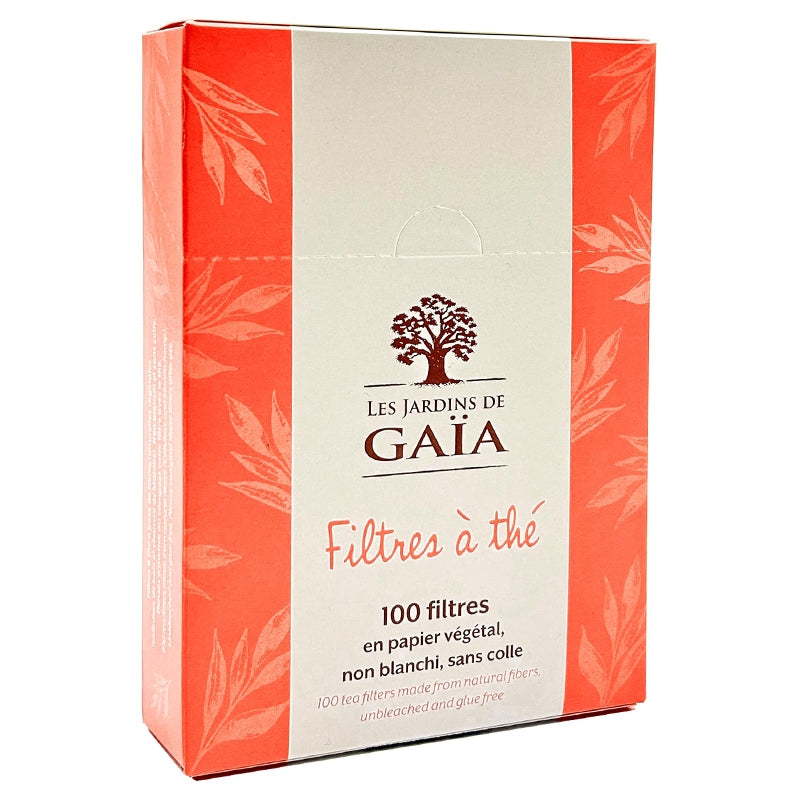 Filtres à thé en papier de chanvre - 100 pièces - Les Jardins de Gaïa