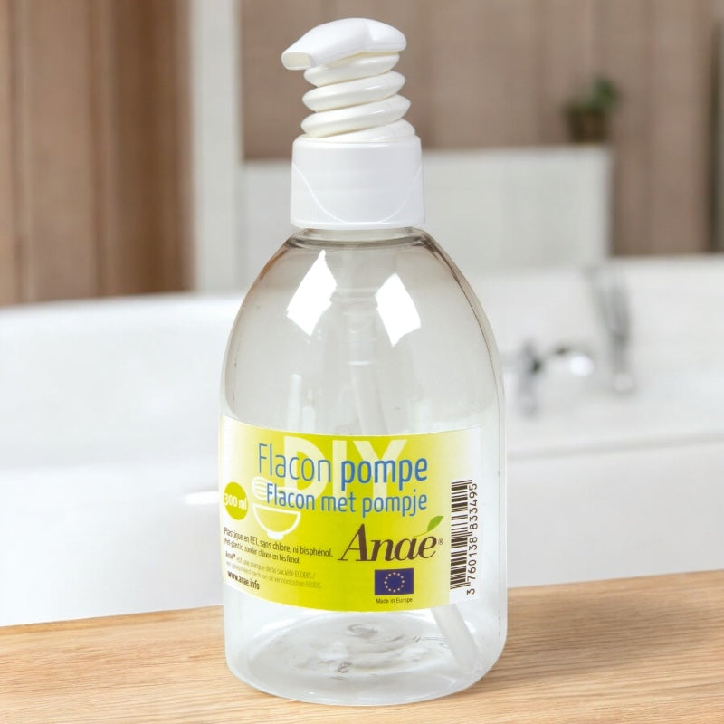 Flacon pompe en plastique 300ml - Anaé