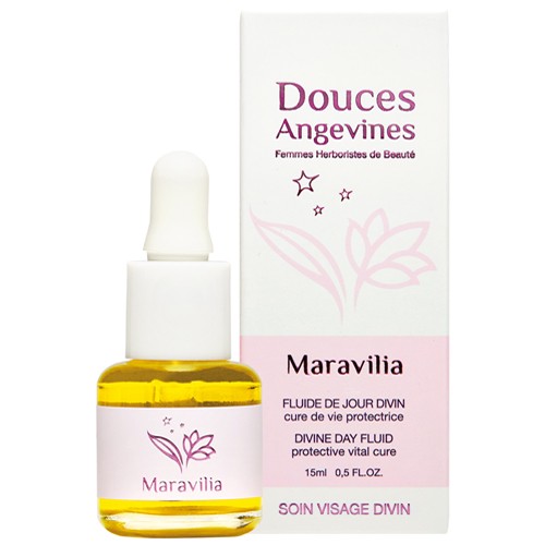 Divine Day Fluid, Bio, 47 seltene Pflanzen – 15 ml – Douces Angevines