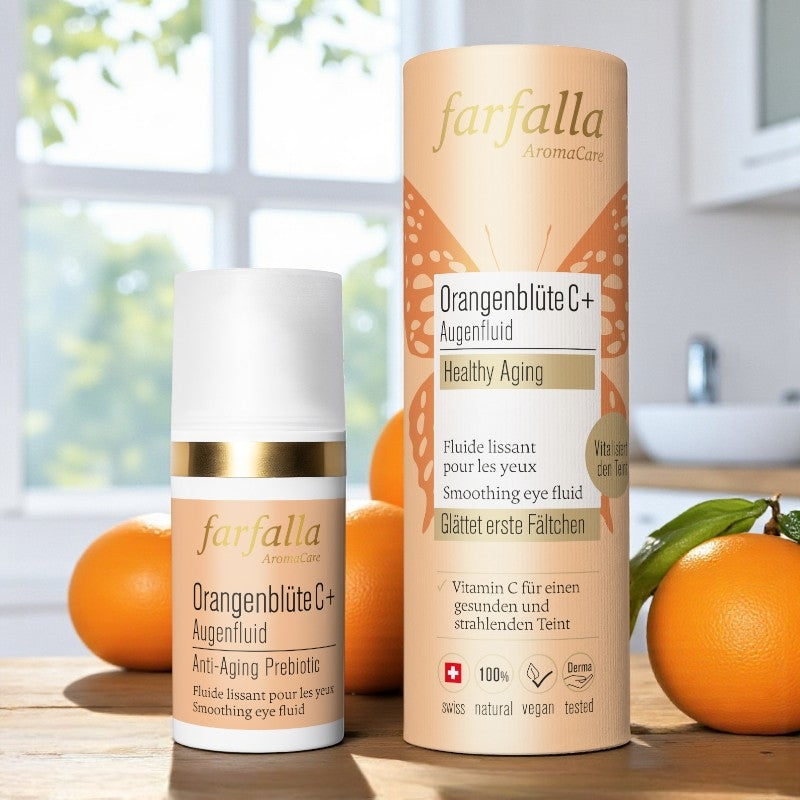 Bio-Orangenblüten-Augenfluid C+ - 15 ml - Farfalla