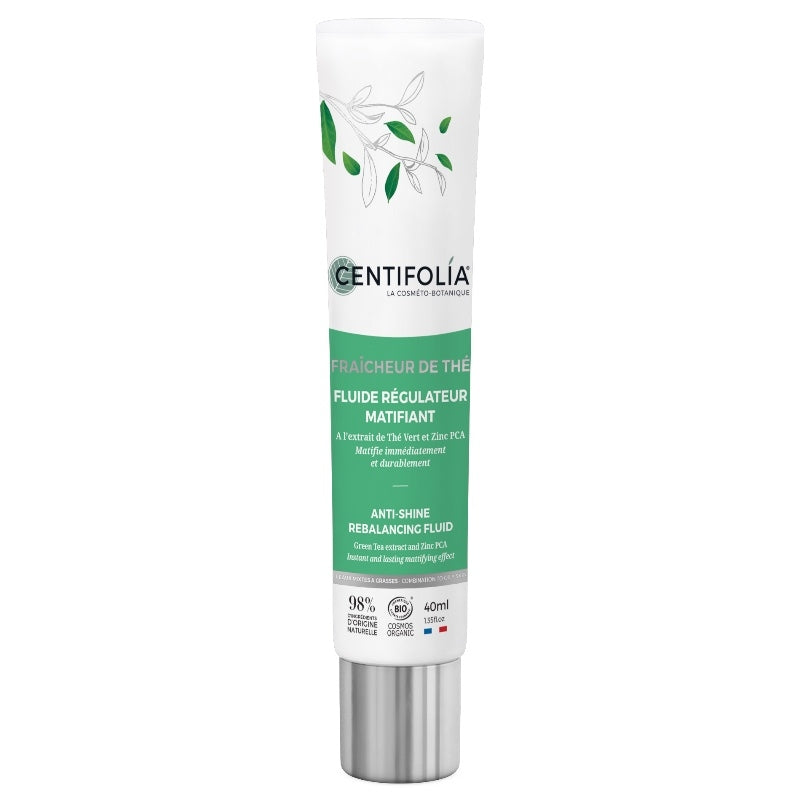 Bio-Mattierungs- und Regulierungsfluid mit Grüntee – 40 ml – Centifolia