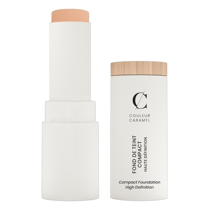 Fond de teint compact HD Beige diaphane N°11 BIO - 9g - Couleur Caramel