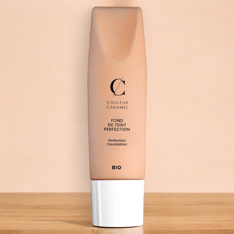 Fond de teint perfection Beige neutre N°33 BIO - 35ml - Couleur Caramel