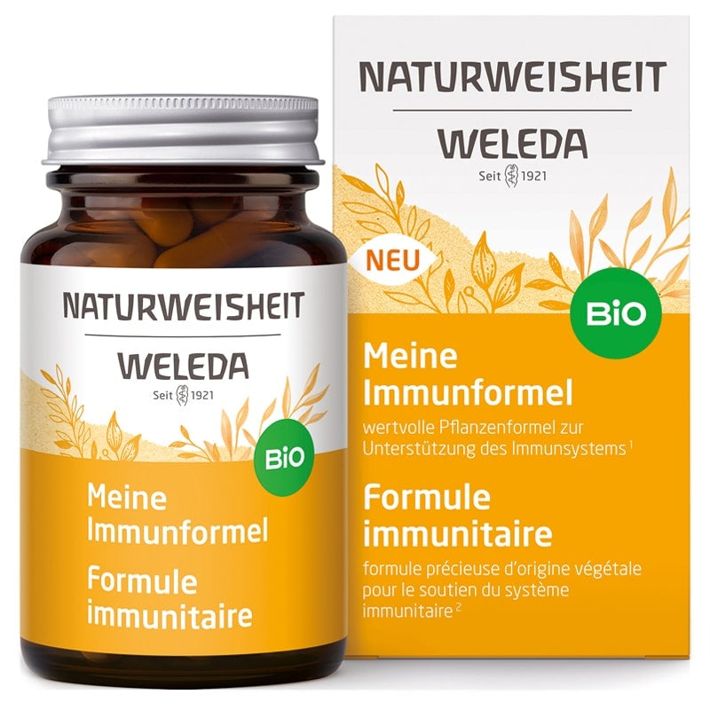 Bio-Immunformel mit Vitamin C und Zink – 46 Kapseln – Weleda