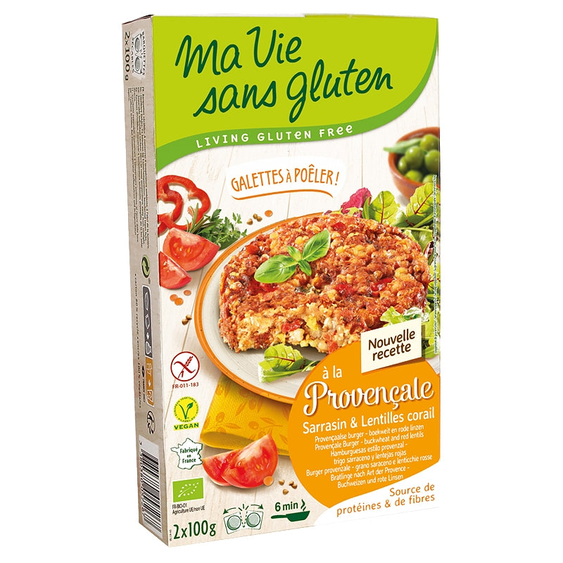 Bio-Pfannkuchen mit Tomaten und roten Linsen – 2 x 100 g – Mein glutenfreies Leben
