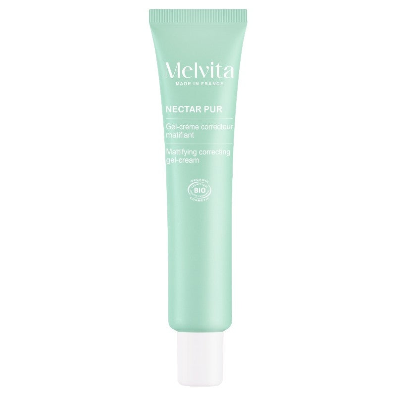 Gel-crème correcteur matifiant BIO phytobium & zinc - 40ml - Melvita