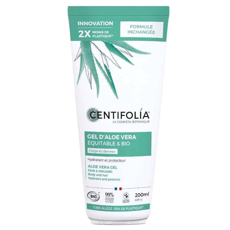 Bio-Aloe-Vera-Gel für Körper & Haar – 200 ml – Centifolia