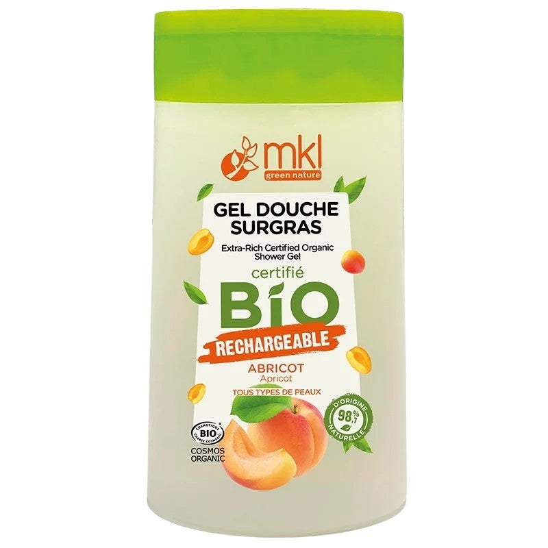 Gel douche BIO abricot - 200ml - MKL Green Nature