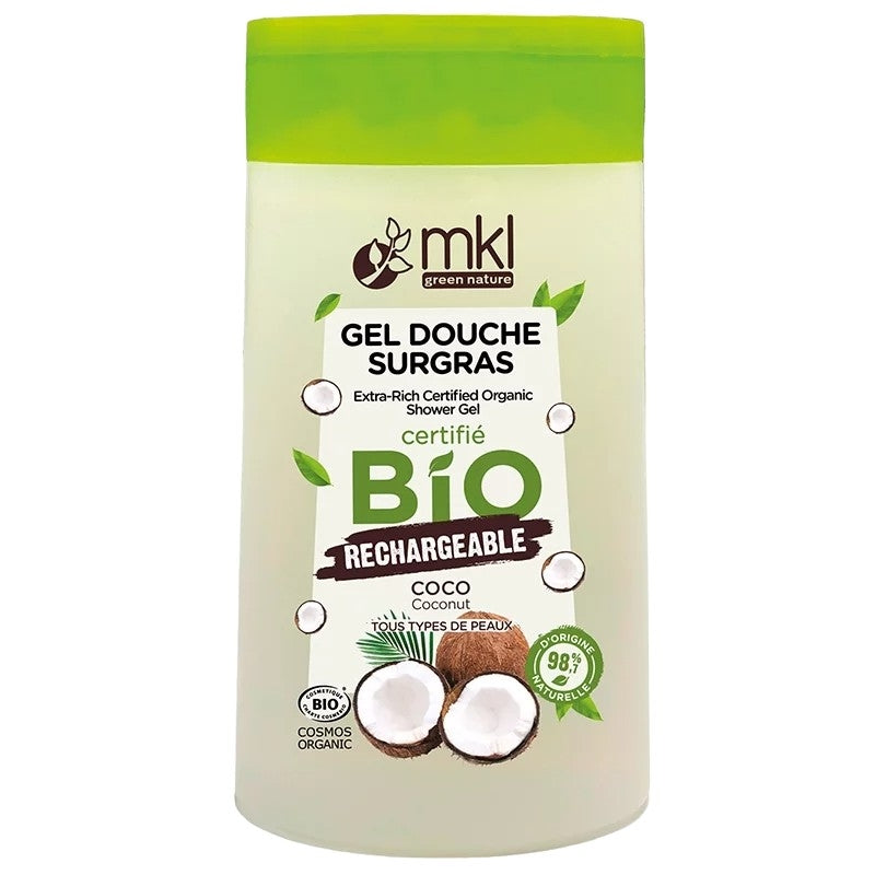 Gel douche BIO coco - 200ml - MKL Green Nature