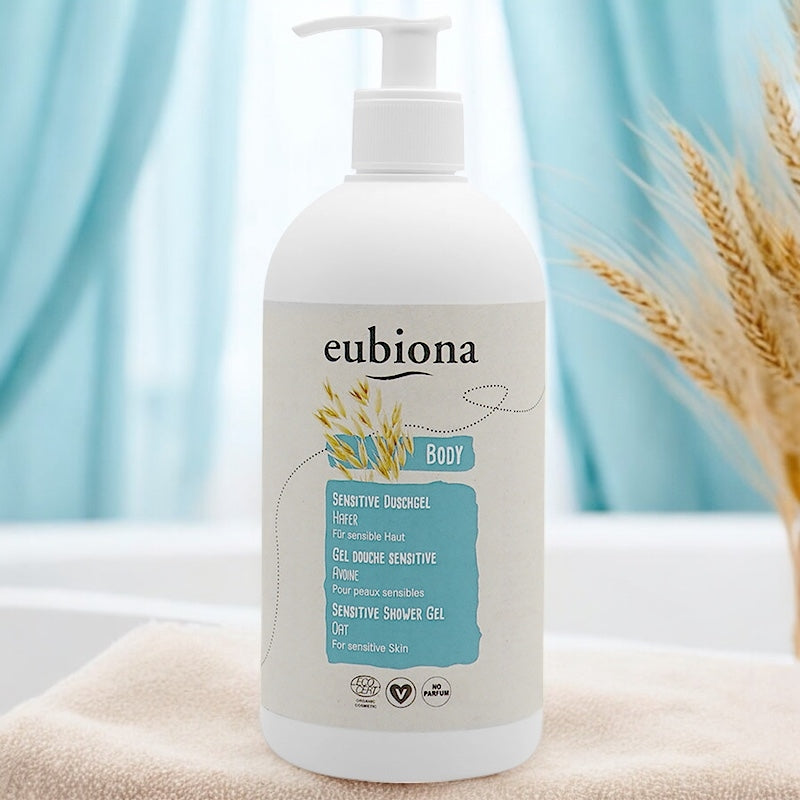 Gel douche sensitive BIO avoine - 500ml - Eubiona