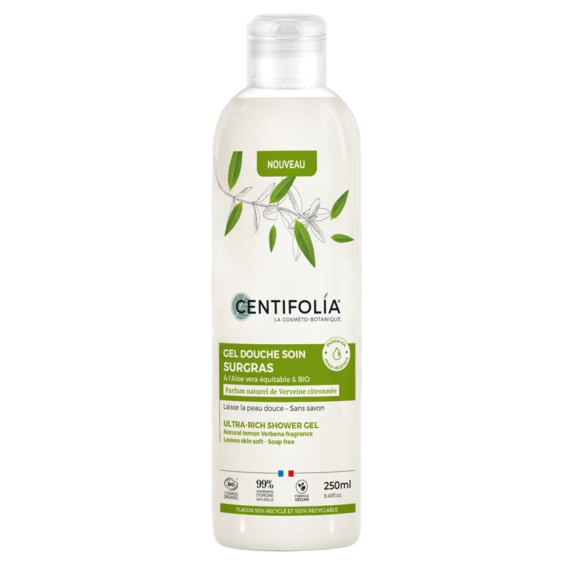 Rückfettendes Duschgel Zitronenverbene BIO 250ml