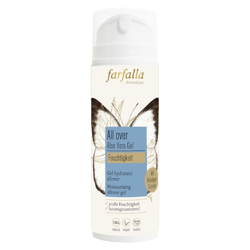 Gel hydratant all-over BIO aloe vera - 150ml - Farfalla