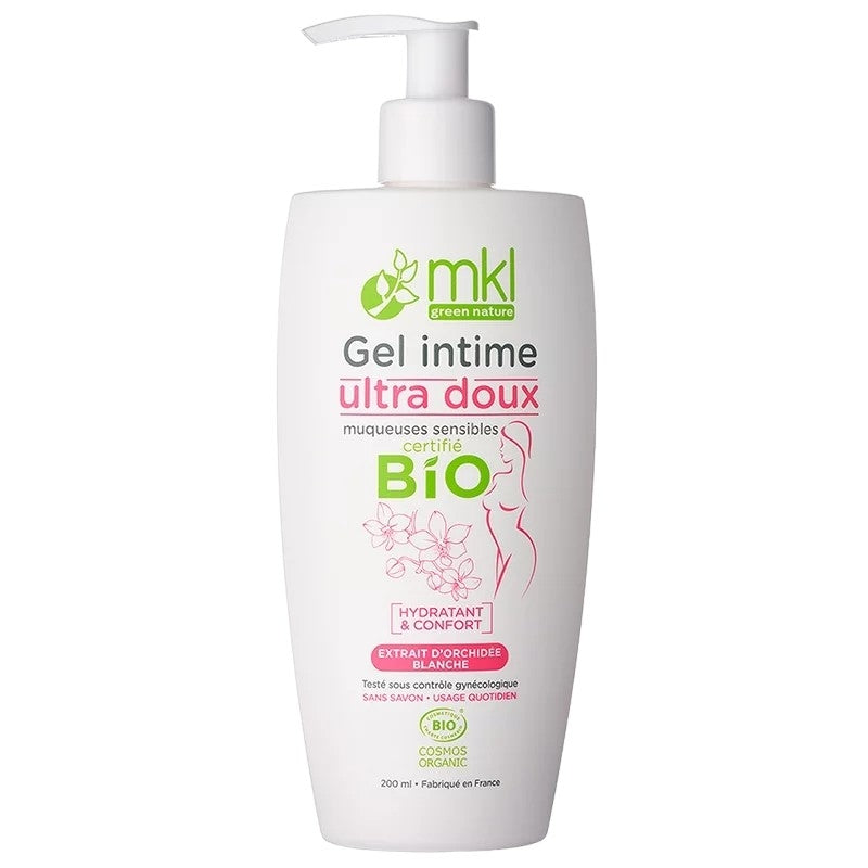 Gel hygiène intime ultra doux BIO orchidée - 200ml - MKL Green Nature