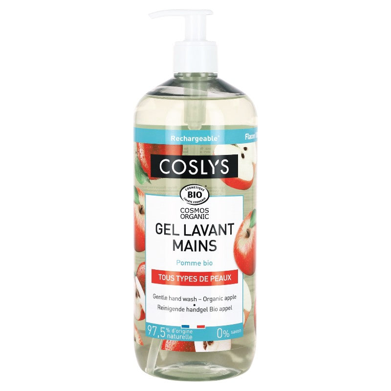 Gel lavant mains BIO pomme - 1l - Coslys