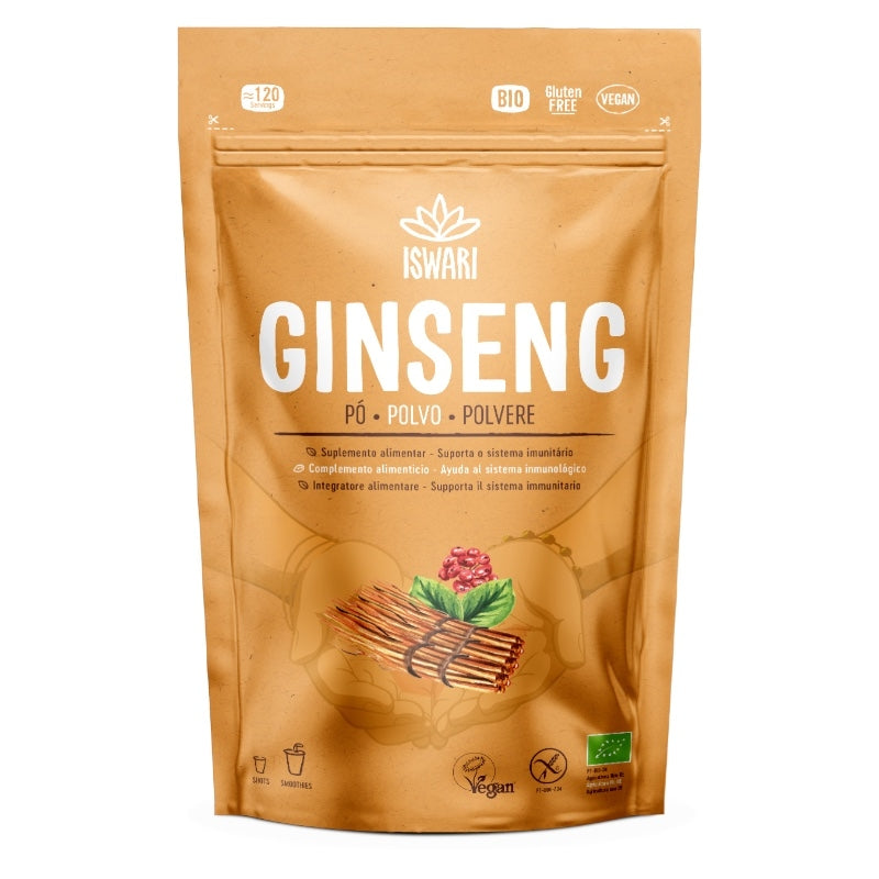 Bio-Sibirisches Ginsengpulver – 150 g – Iswari