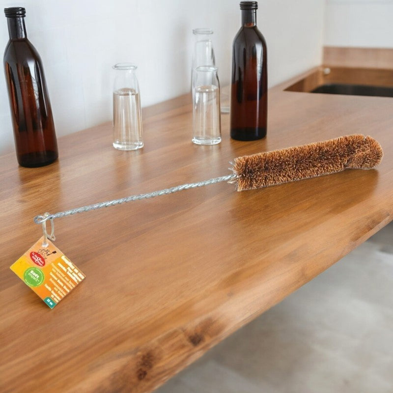 Goupillon en coco 25 cm - La droguerie écologique