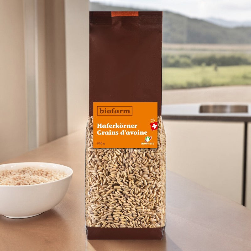 Bio-Schweizer Hafersamen – 500 g – Biofarm