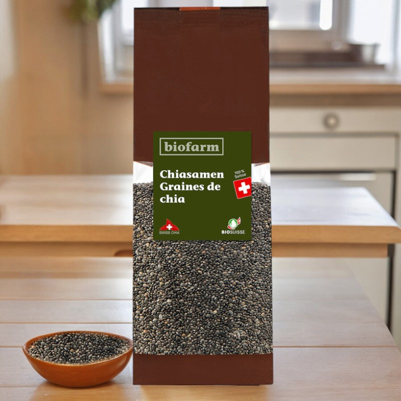 Graines de chia suisse BIO - 200g - Biofarm