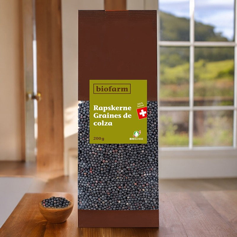 Graines de colza suisse BIO - 200g - Biofarm