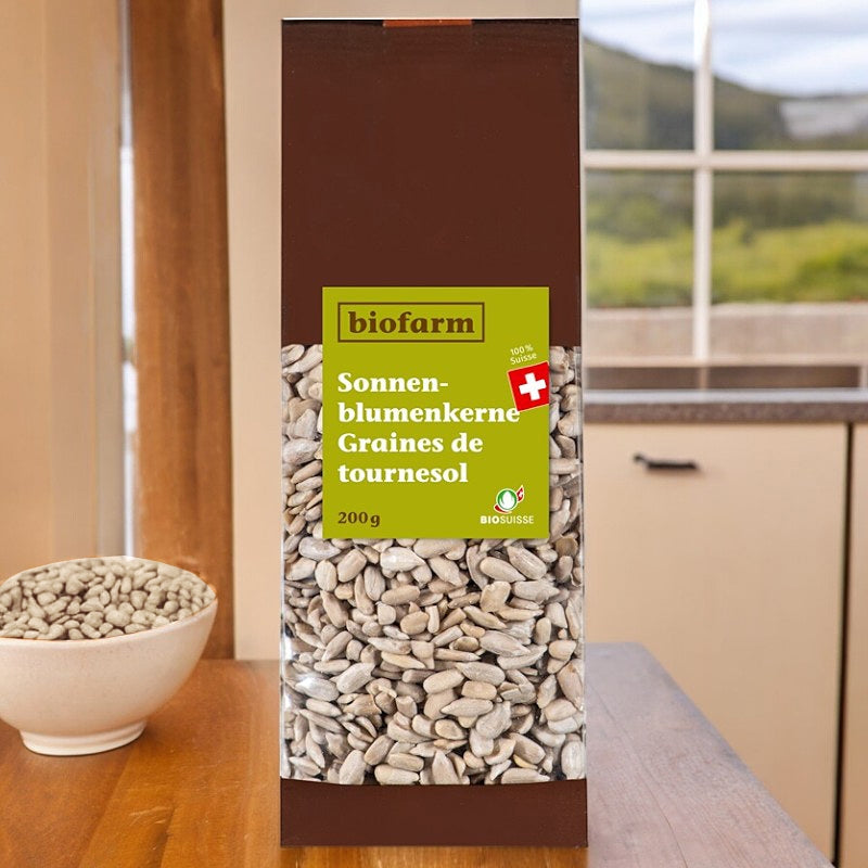 Graines de tournesol suisse BIO - 200g - Biofarm