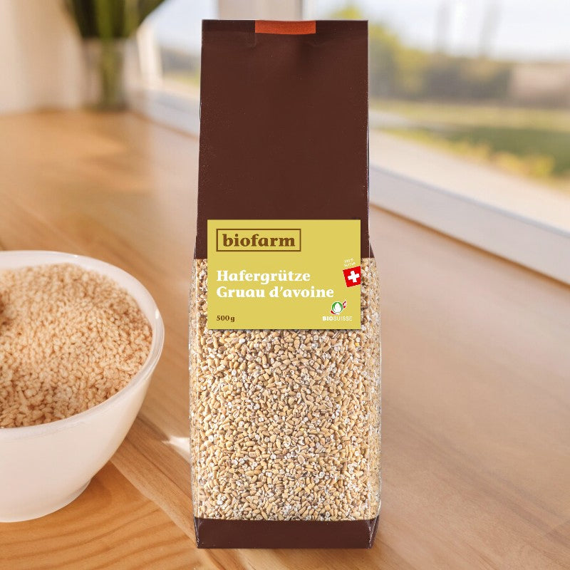 Bio-Schweizer Haferflocken – 500 g – Biofarm