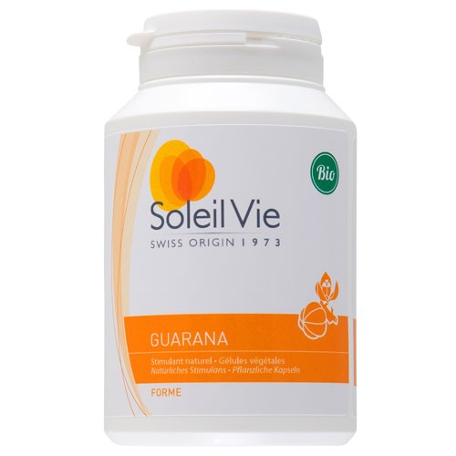 Bio-Guarana – 100 Kapseln 415 mg – Soleil Vie