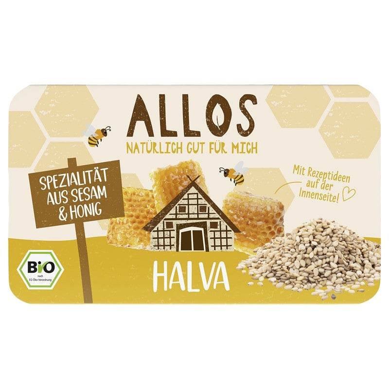 Bio-Sesam-Honig-Halva – 75 g – Allos