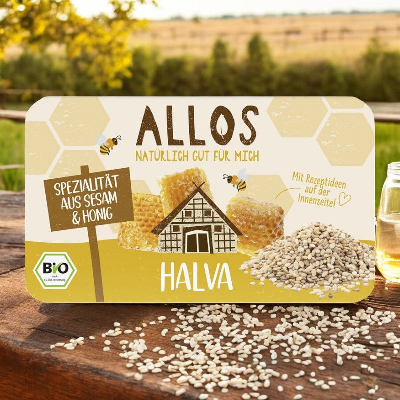 Bio-Sesam-Honig-Halva – 75 g – Allos