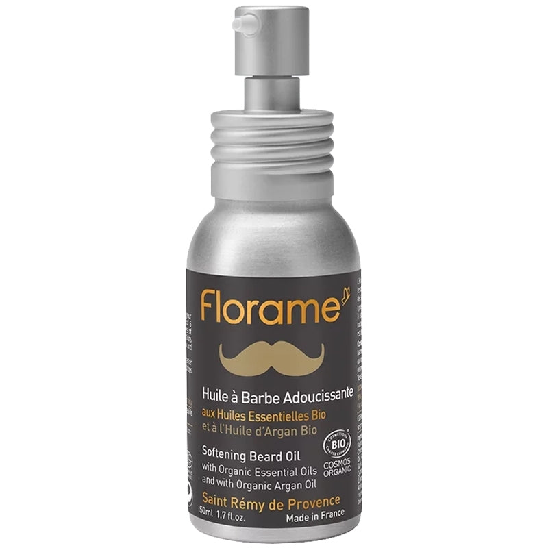 Florame Bio-Bartöl mit Zeder und Arganöl für Männer – 50 ml