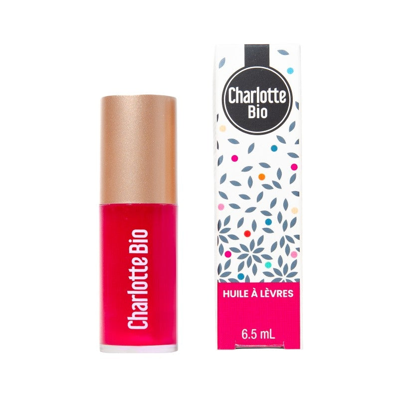 Bio-Himbeer-Seidenlippenöl – 6,5 ml – Charlotte Bio