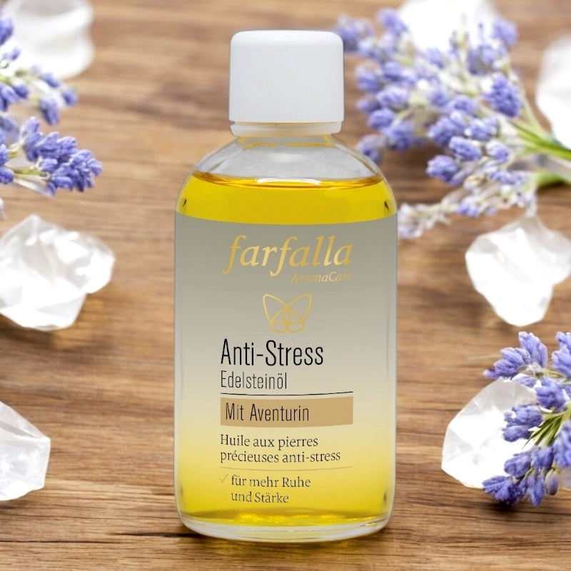Anti-Stress Bio-Edelsteinöl - 100 ml - Farfalla