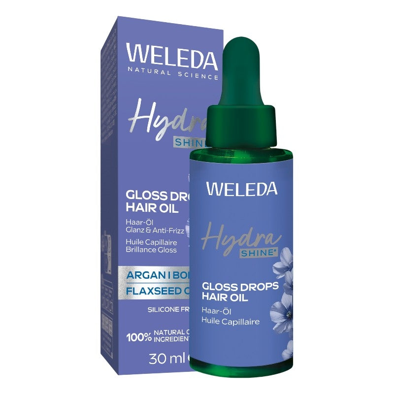 Bio-Glanz-Haaröl mit Alpenleinblüten – 30 ml – Weleda