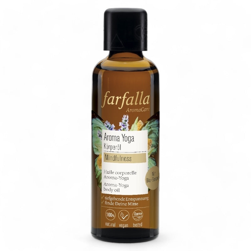 Huile corporelle aroma yoga bio 75 ml farfalla