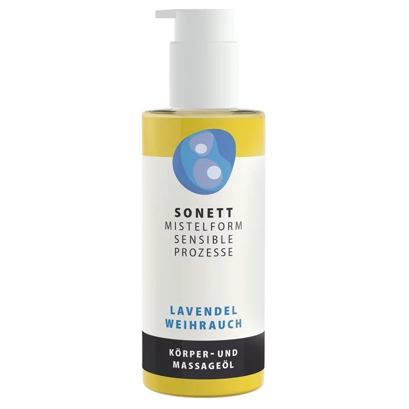Lavendel & Weihrauch Körper- und Massageöl – 145 ml – Sonett