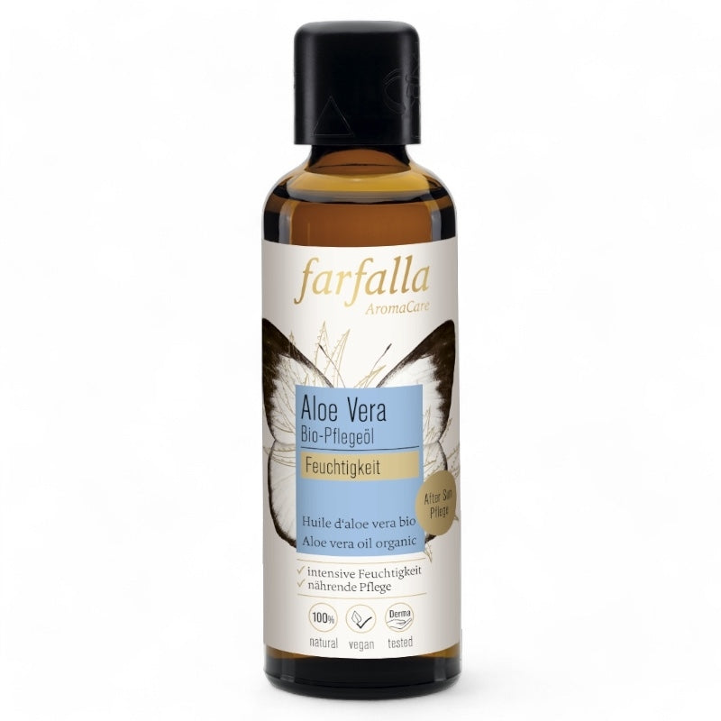 Huile d'aloe vera BIO - 75ml - Farfalla