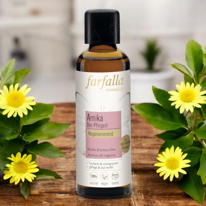 Huile d'arnica BIO - 75ml - Farfalla