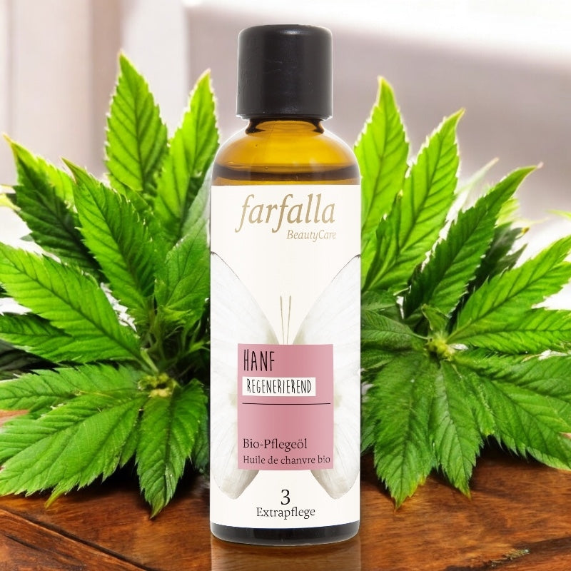 Huile de chanvre BIO - 75ml - Farfalla