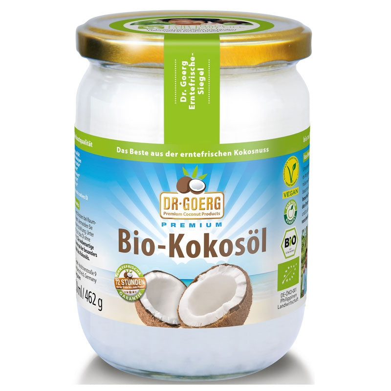 Bio-Rohkokosöl – 500 ml – Dr. Goerg