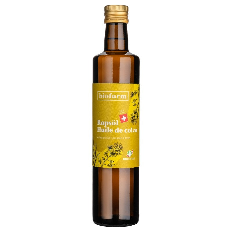 Huile de colza suisse BIO - 500ml - Biofarm