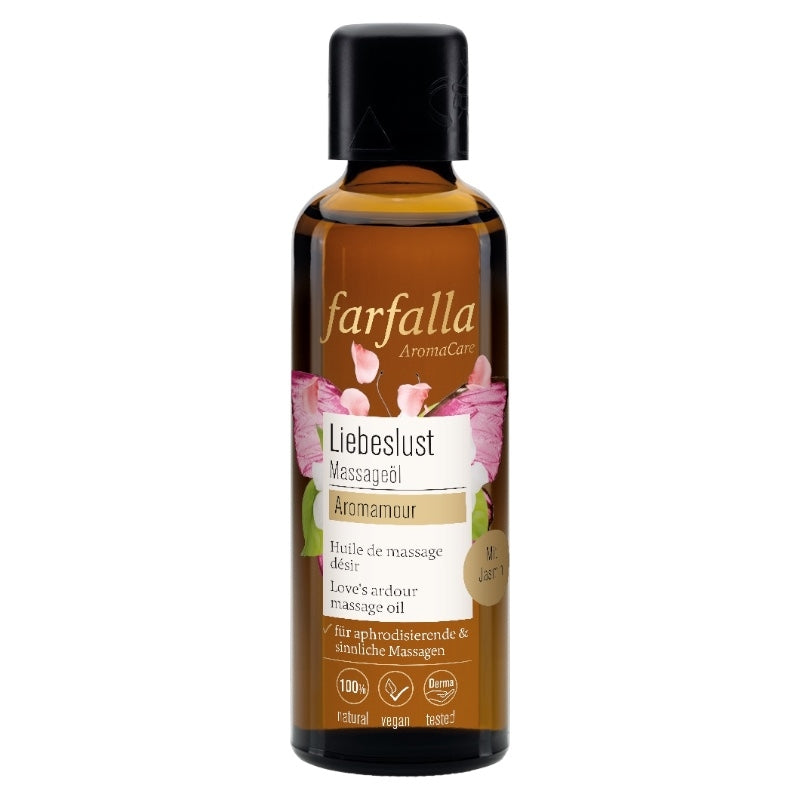 Desire Bio-Jasmin-Massageöl - 75 ml - Farfalla