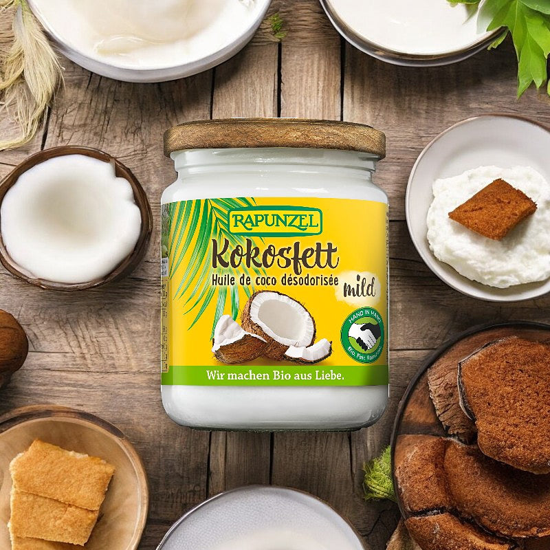 Bio-Kokosöl, desodoriert - 200 g - Rapunzel