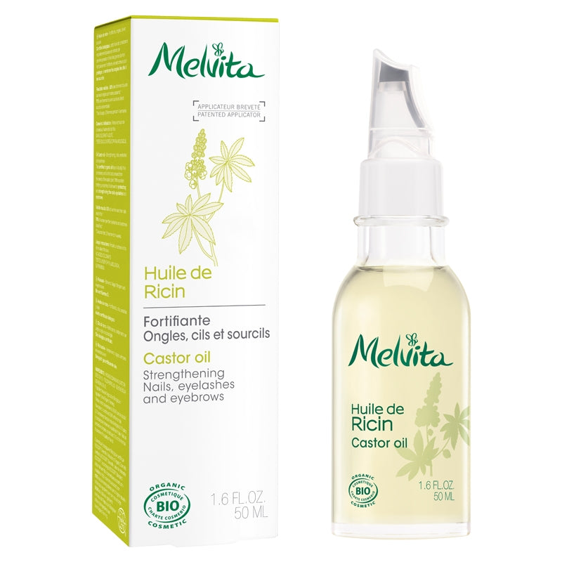 Huile de ricin bio (huile végétale de ricin bio pressée à froid) - 50ml - Melvita