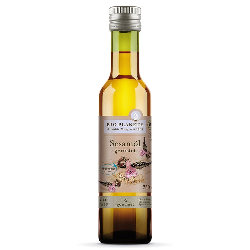 Geröstetes Bio-Sesamöl – 250 ml – Bio Planète