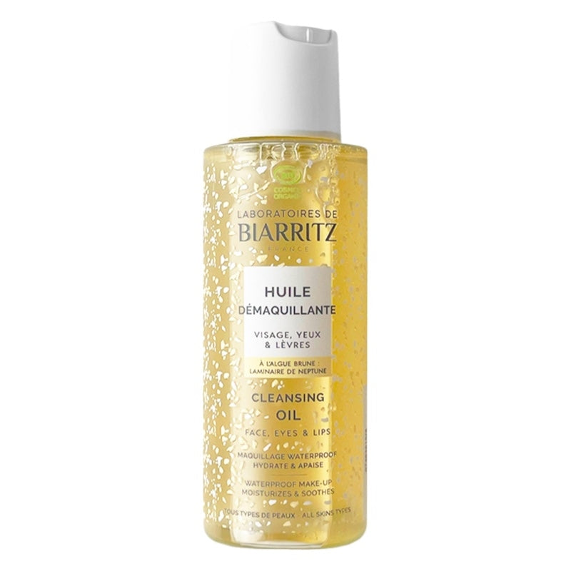 Huile démaquillante BIO algue brune - 100ml - Laboratoires de Biarritz