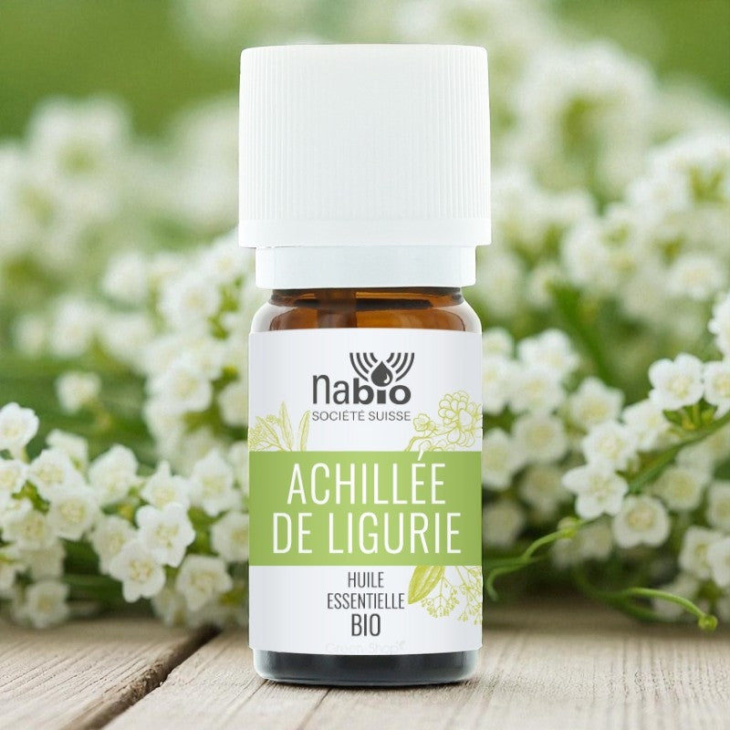 Ätherisches Bio-Schafgarbenöl aus Ligurien – 2 ml – Nabio